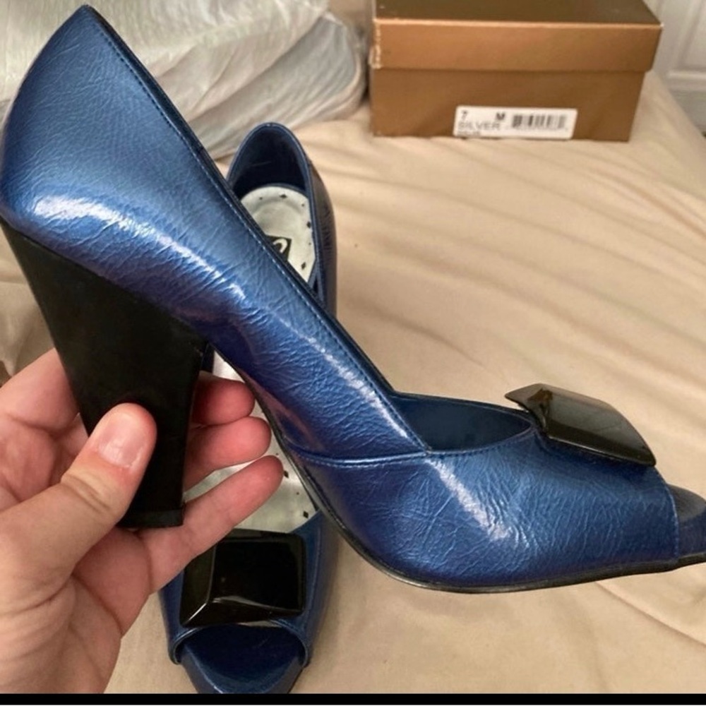 Blue Women's Shoes - Picture 3 of 4